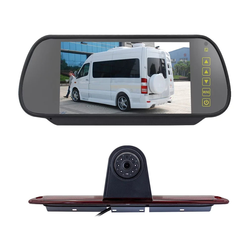 N in XIXIAN 7 Mercedes- 7 Dazzduo Backup Light Crafter Brake Mercedes-Benz 7 7 Camera , Monitor Parking Sprinter for Brake Fesjoy Light Camera, Compatible Vans Dabey ERYUE LED 7 Sazoley Backup with