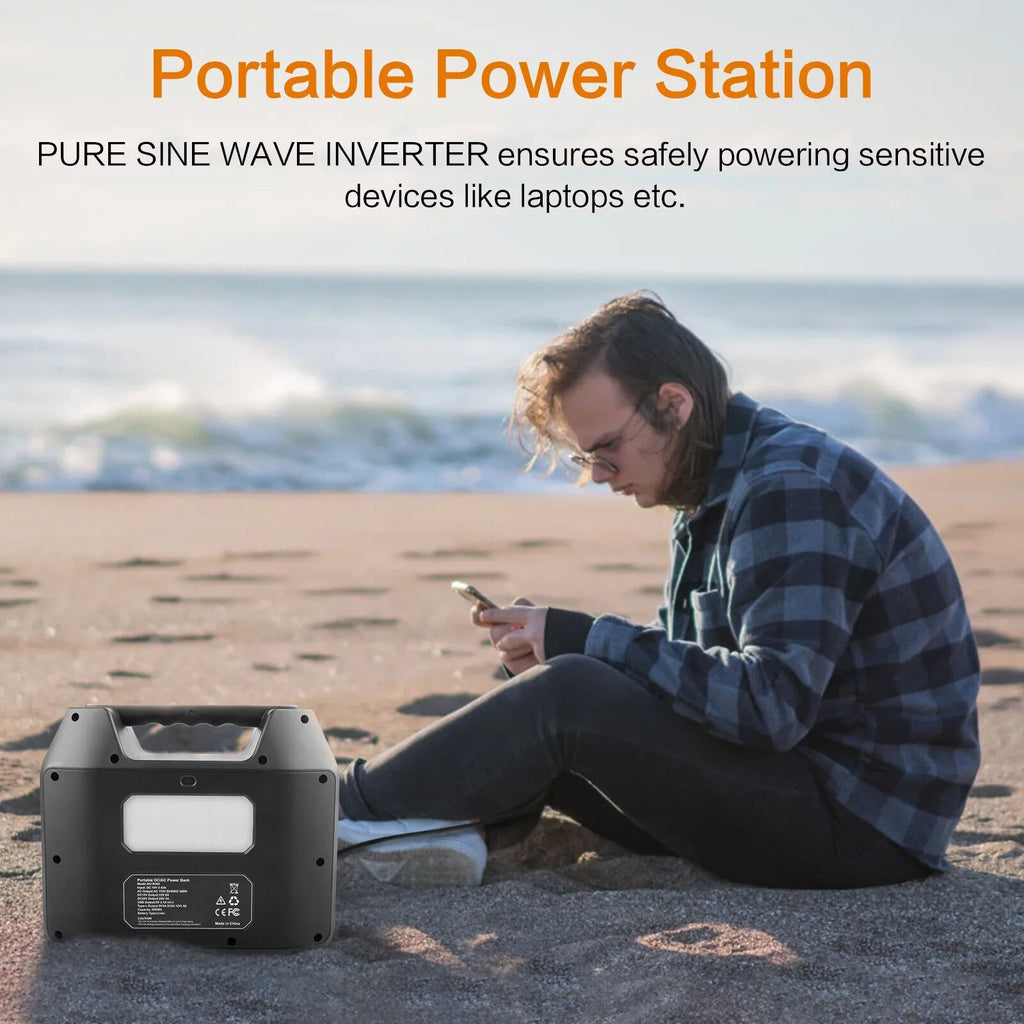 Lithium Generator Station Sloar Battery NEW 300W 296Wh Portable Power 80000mAh