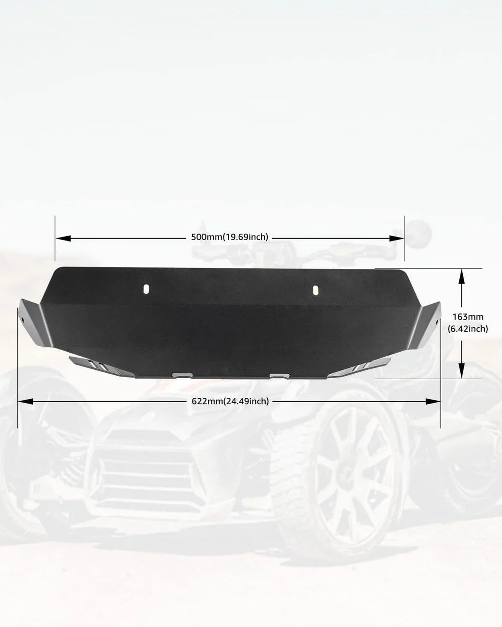 A PRO Radiator for Can-Am UTV Ryker & Ryker Models Plate Aluminum Protector All
