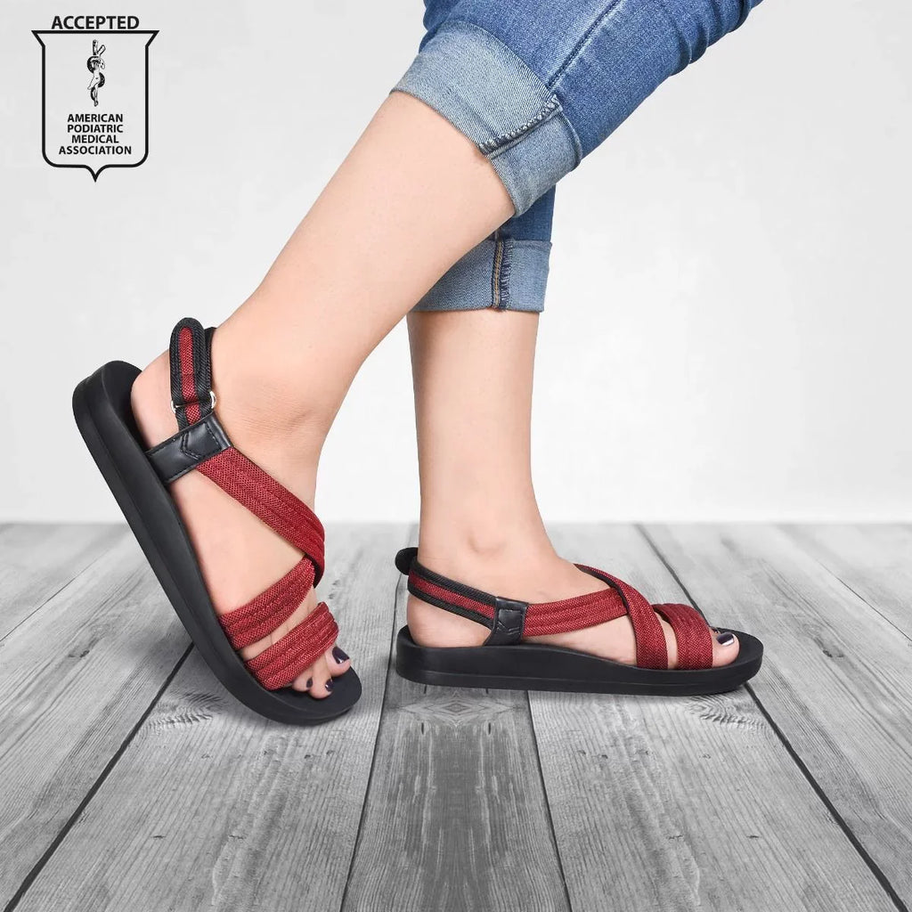 Strap Open Aerothotic Hadal Ankle Toe Adjustable Women's Sandals