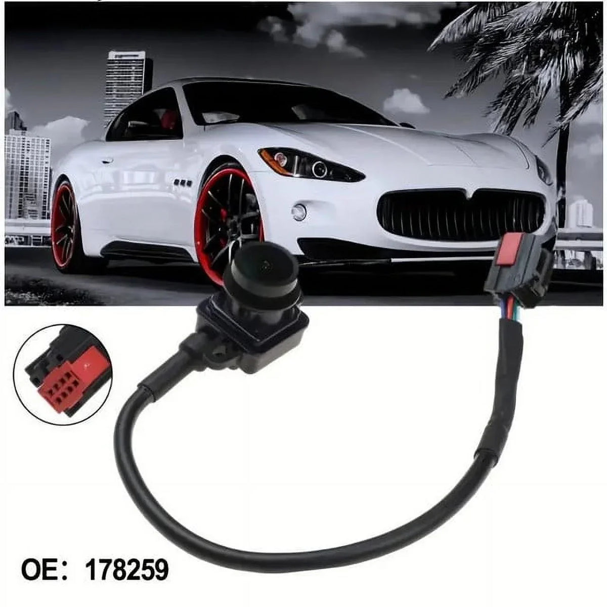 and Waterproof Reversing with for Camera Vision Confident Design and Night Backup Safe Universal