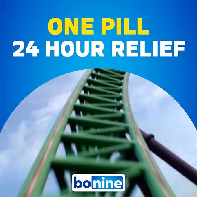(Pack of Bonine Sickness, Raspberry Motion 3) 16 Chewable ea for Tablets