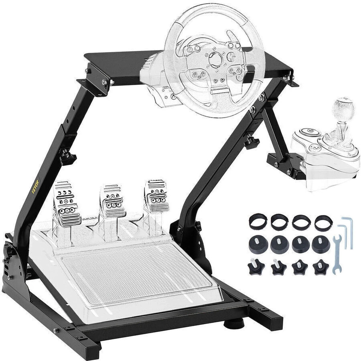 Steering Stand Simulator VEVOR for Cockpit Racing G920, Xbox,PS4 Wheel G29,