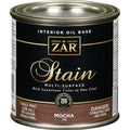 Pt. 1/2 ZAR Oil-Based 1PACK Stain, Wood Mocha,