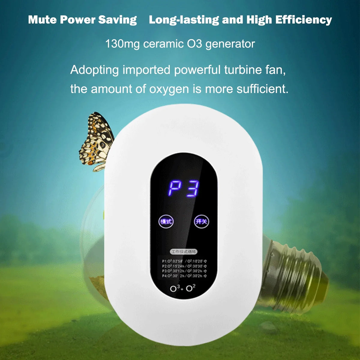 Quiet Ozone steriliser,- Cleaner Deodoriser BedroomQuiet - - Air Air GoolRC - Steriliser Sterilization Deodorizer Air Air - Deodoriser Ion Ion Mite Sterilizer Removal Removal Ion Air Sterilizer