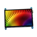 Interface Compatible Educational with Touchscreen USB Pi 800*480 Small Tool Inch with Capacitive Htovila Raspberry Portable Resolution 5 Display