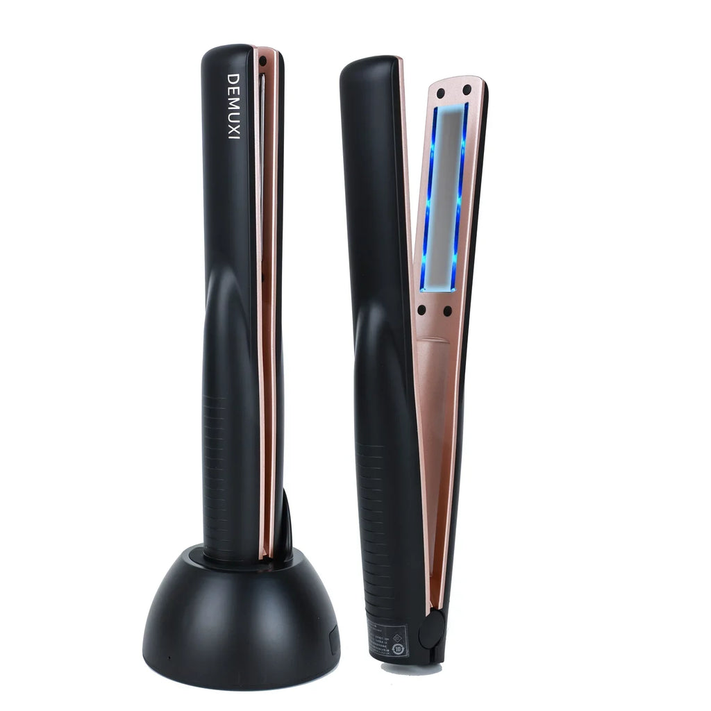 Hair Wireless Care DIMUXI Recovers Straightner, the Damaged Professional Iron, Ultrasonic Iron Hair, Portable Cold