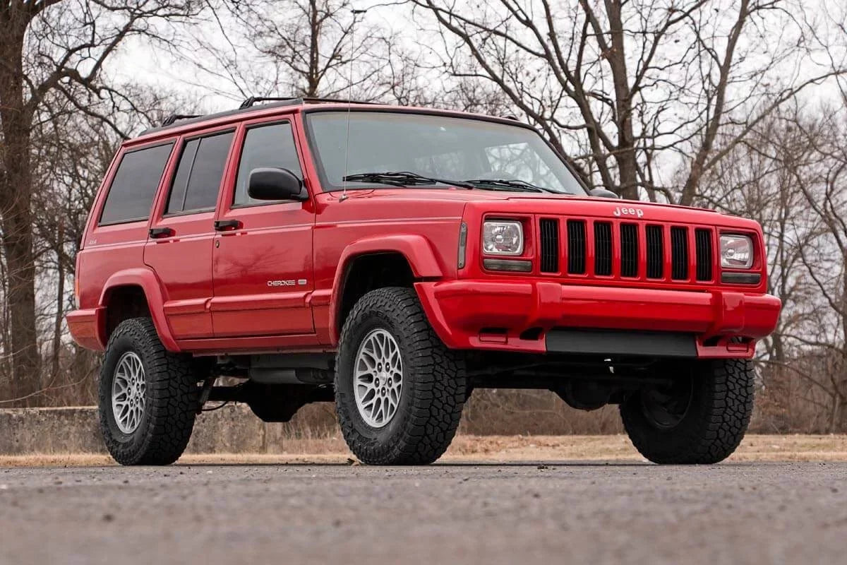 (fits) Cherokee 670XN2 Lift XJ | | Kit N3 1984-2001 II Country Series Suspension Rough Add Jeep | Shocks 3" Leaf