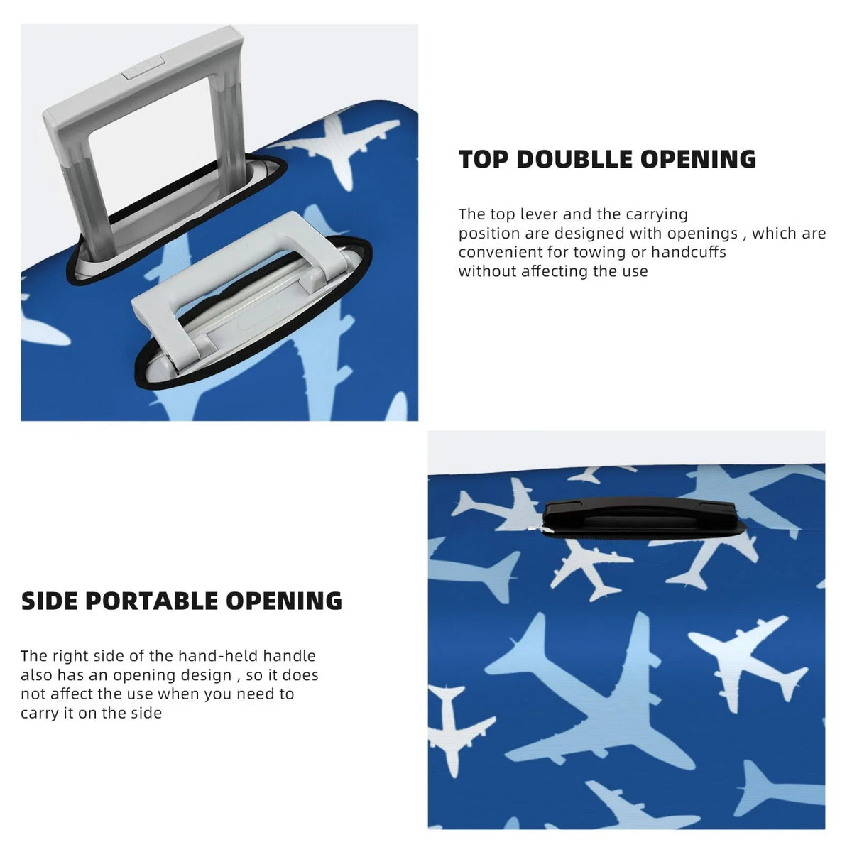 Cover Washable Travel 18-32 Bag,Anti-Scratch,Dust-Proof Lukts For Adult,S Suitcase Luggage The Kid Inch Sleeve Protector (For Airplanes Sky Luggage) In Suitcase Elastic