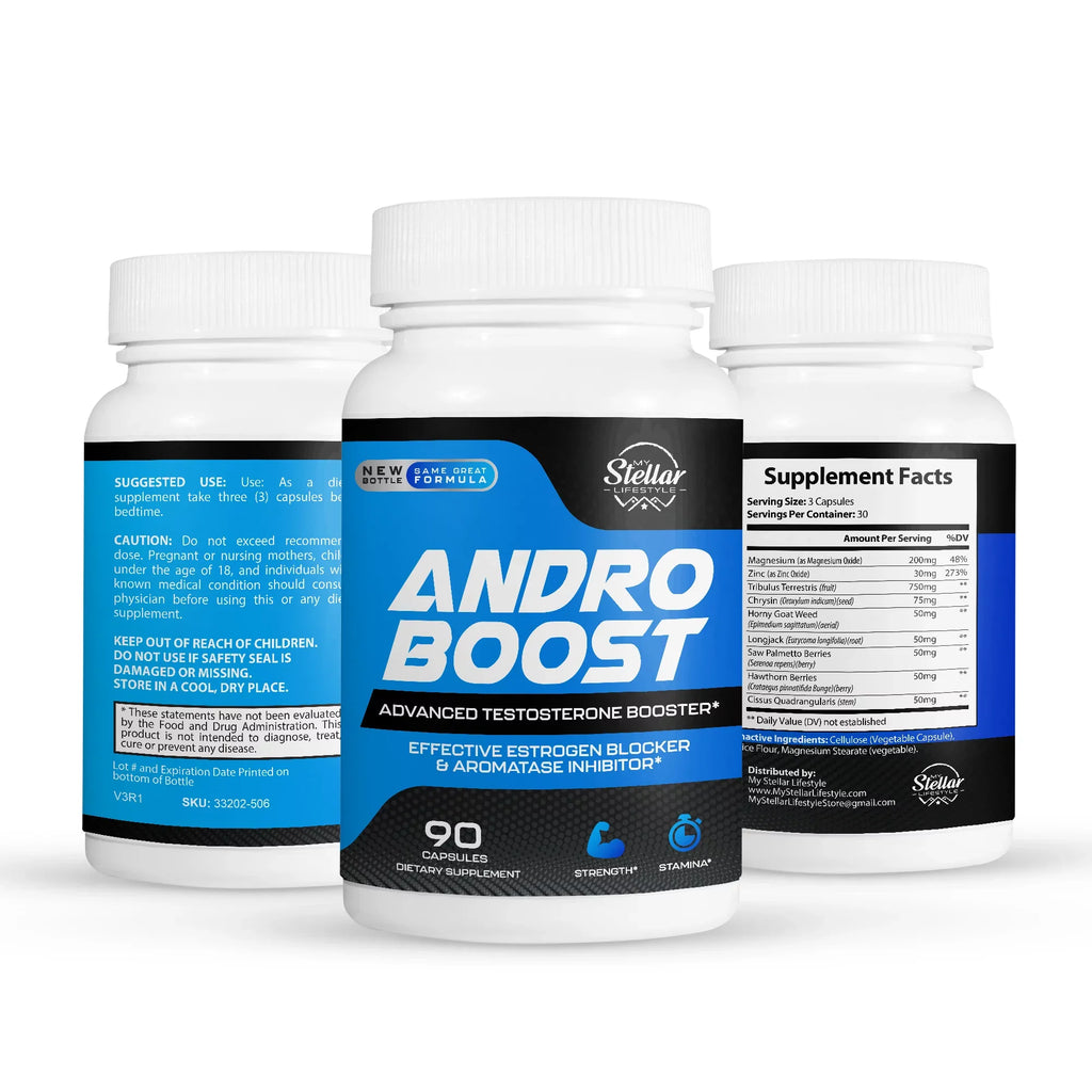 Andro strength & men, Boost, booster performance for stamina-90 Capsules increases