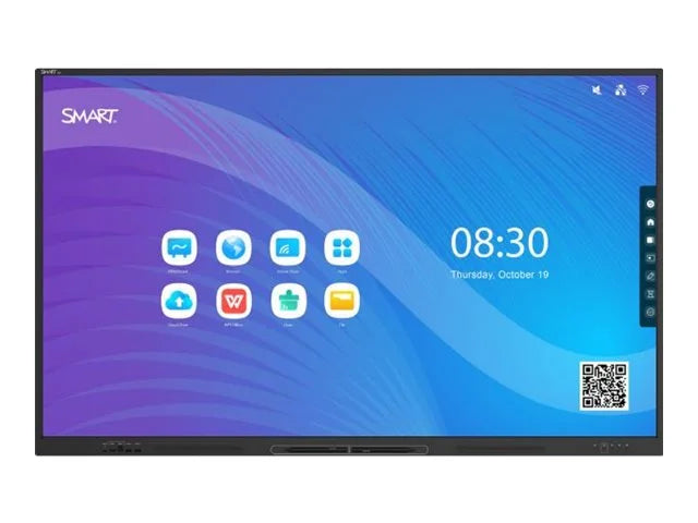 black Class 3840 Android (V3) - and touch) 2160 interactive 65" - (multi - GX GX165-V3 (2160p) Diagonal - LED-backlit UHD Series LCD x 4K with - touchscreen SMART - whiteboard Board display