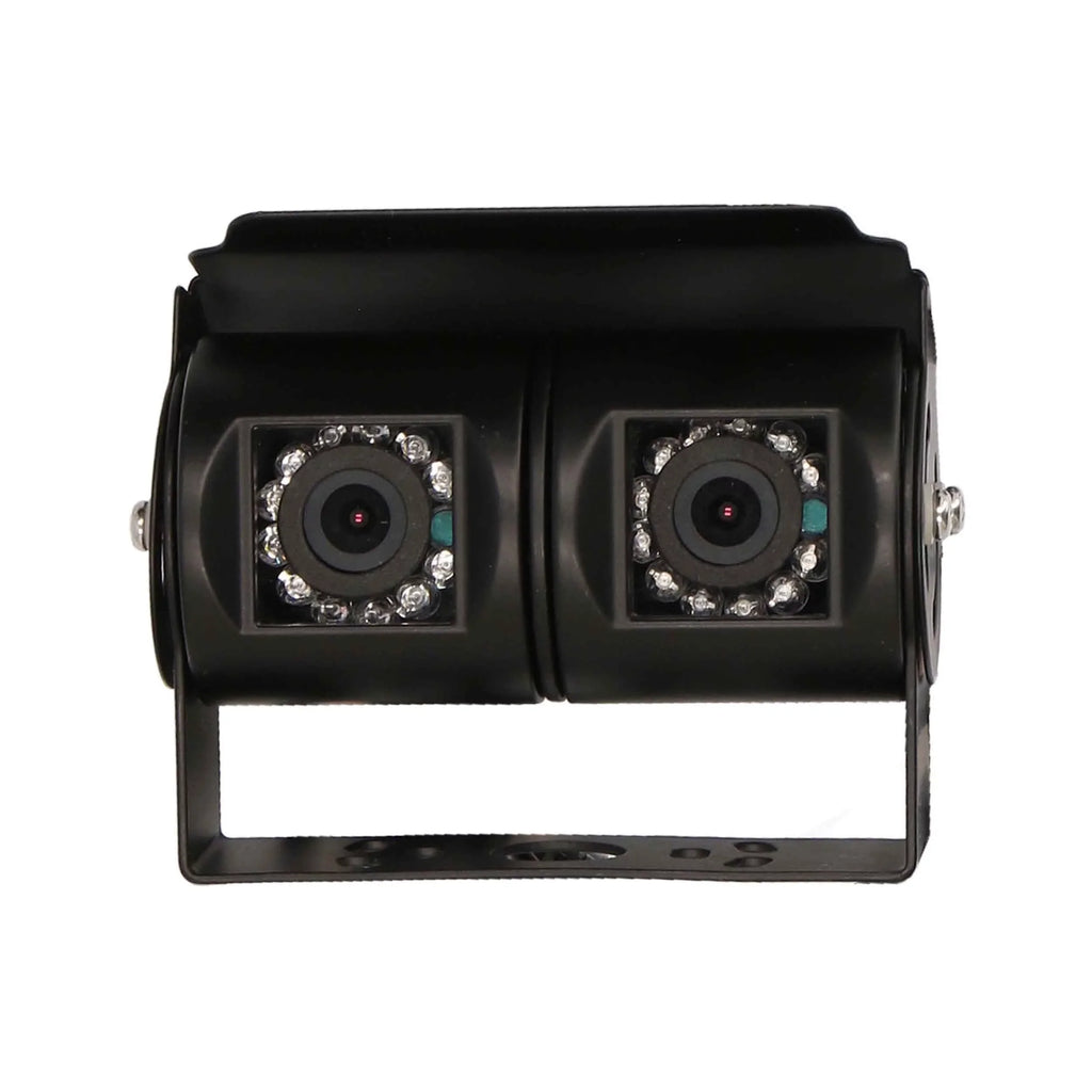 12 Adjustable Commercial LED iBeam IR TE-CCDL1 Camera Universal Dual-View
