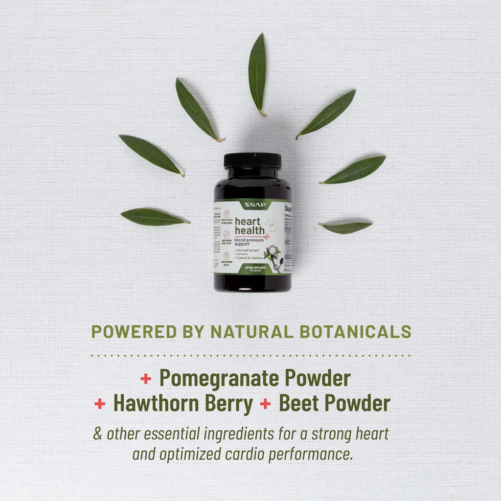 Snap + 90 60 Booster Bundle, Capsules Heart Supplement Health and Oxide Nitric Supplements