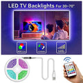 Bason Home for Room for Light Lighting Bias USB Remote, Strip Movie Lights Led 8.33ft Strip Backlight, Led Led Decor.(42-50inch) Backlight, TV/Monitor TV TV with