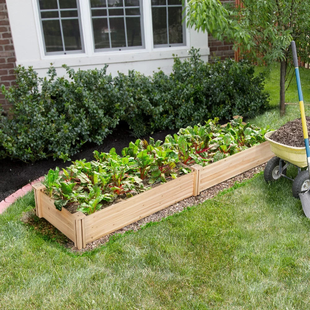 Design Raised Planter Alden Bed Yard for Greenhouse Box Patio Garden Wooden