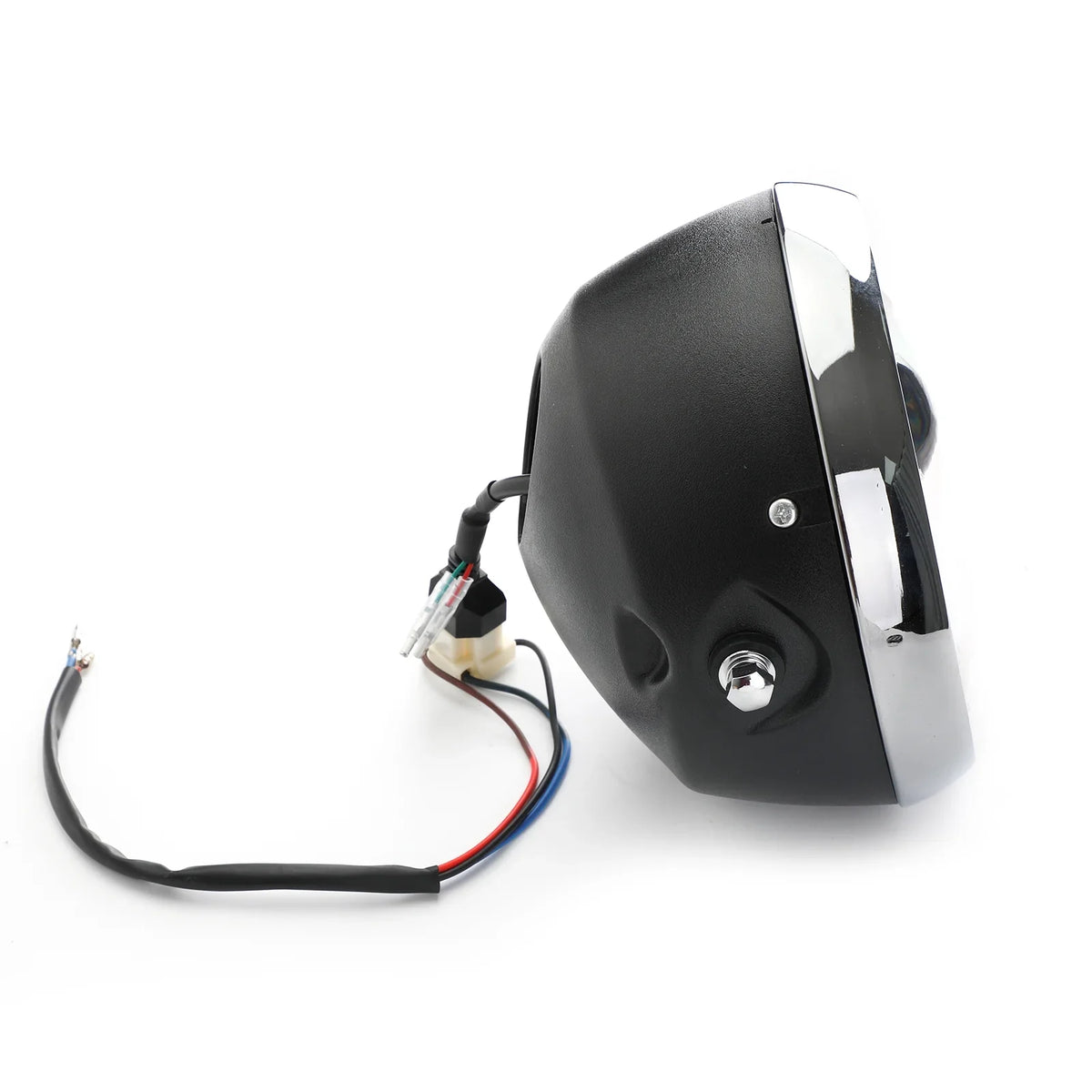 Fog LED Inch Hi/Lo Motorcycle Dyna for DRL Driving Cafe Headlight Racer Bobber 7