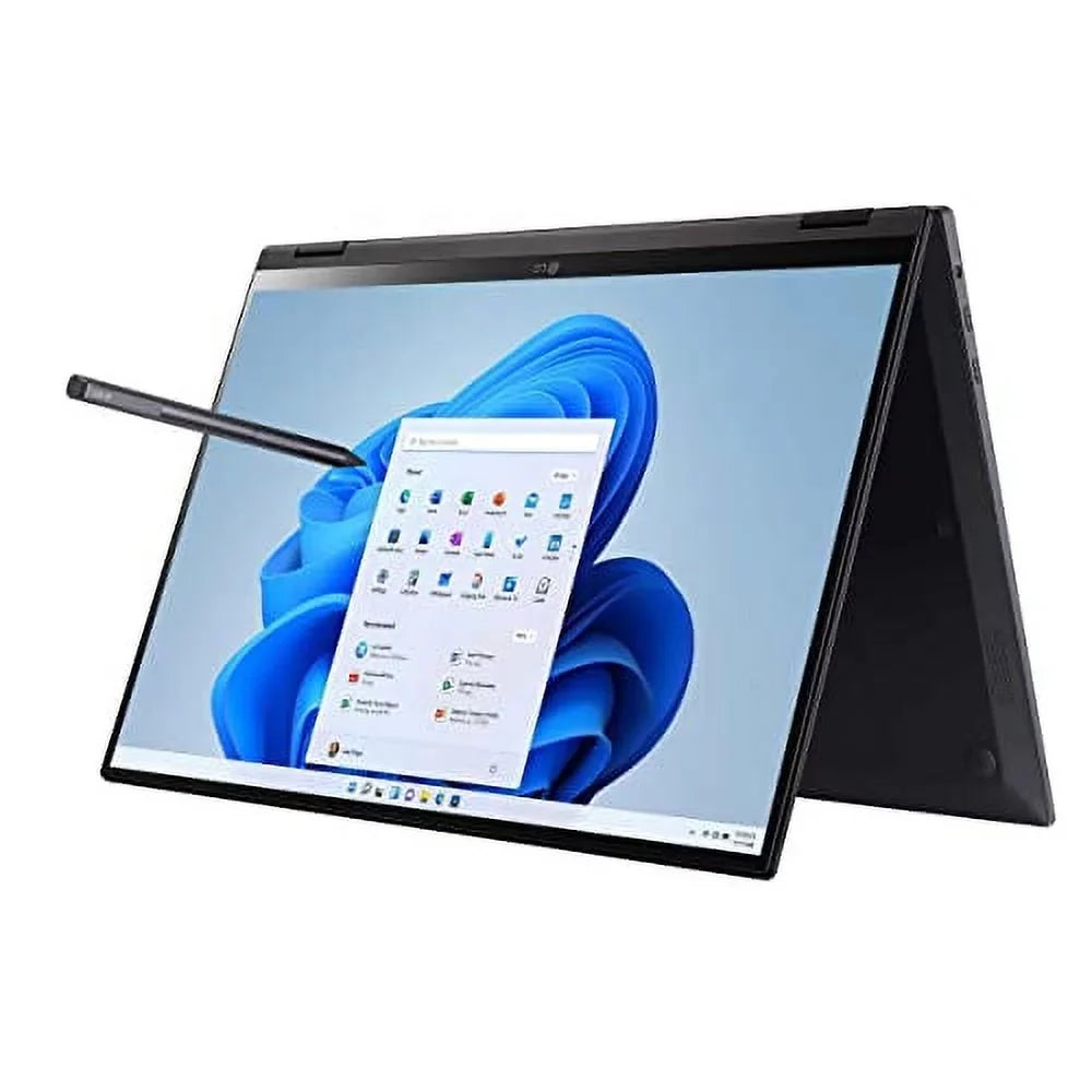 Battery Gram Fullday LG Graphics WQXGA Ultralight AX SSD Keyboard w/Pen Backlit USB and Touch 512GB+1TB 11 Windows IPS 2023 Xe Laptop i7-1260P NVMe LPDDR5 RE Intel EVO Iris 16" 16GB WiFi 2-in-1