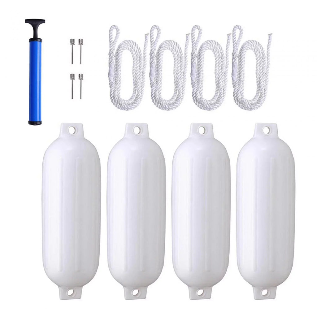 Air with Boats, Pin, Pontoon Protection Inflatable 4Pcs s, for Docking Boat Inflatable Marine Pump, Marine Boat