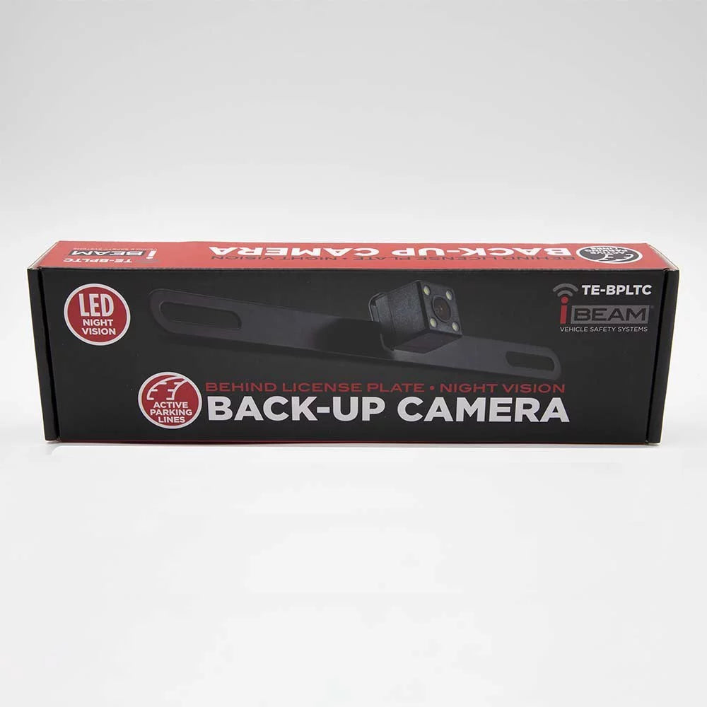 LED Camera iBeam Plate License Behind Vision w/ and Active Night Lines Park