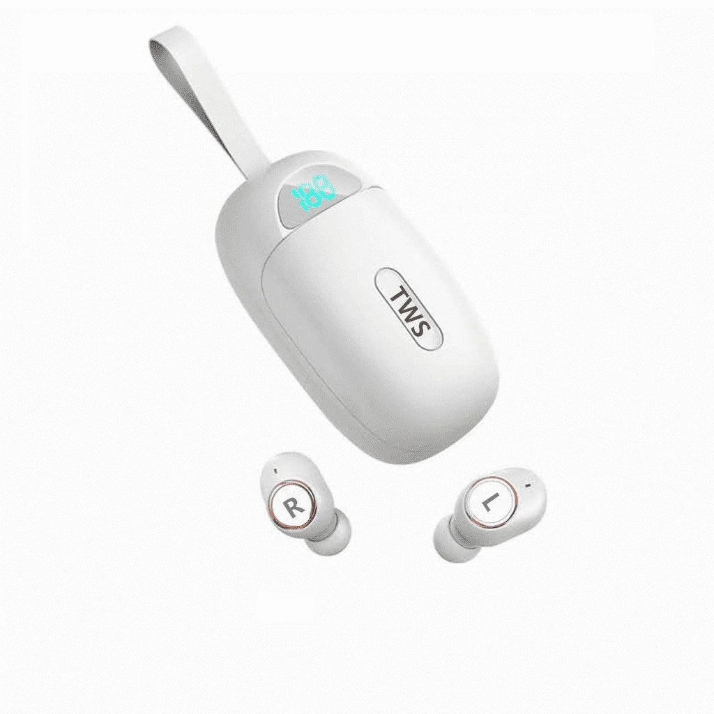 with True (Redmi Calls S2 Charging For Touch Y2) Case Earbuds Xiaomi Headphones Deep Sound 2000mAh Bluetooth , 5.0 Wireless Stereo Sweatproof Immersive in-Ear Redmi with Bass IPX7 Control