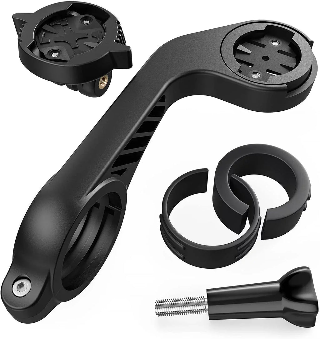 GPS Compatible Flush Out Quarter-Turn Front and Garmin Flange Mount to Mount with Friction Adapter Edge Bike