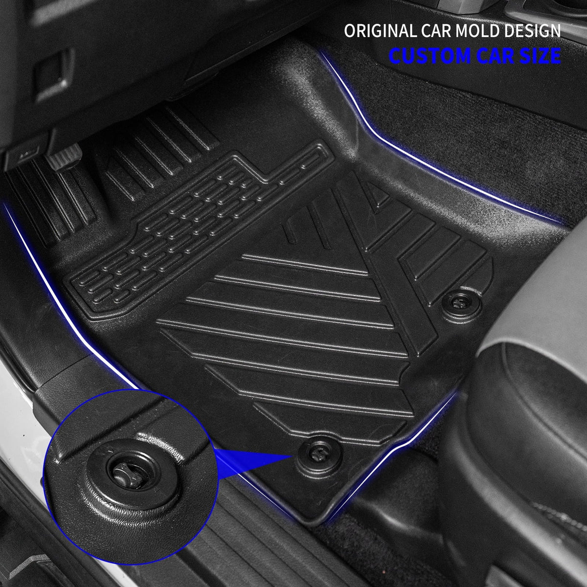 4Runner Trunk Mat Cargo 2013-2023 Liner Cargo Toyota Floor Seats 7 Mats Mat Accessories Fit