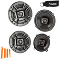 Audio Pair Speakers Pair Of Polk Includes 2 and Pair - A - Coaxial 6.5" Bundle 5.25" Of DB522 DB652 A