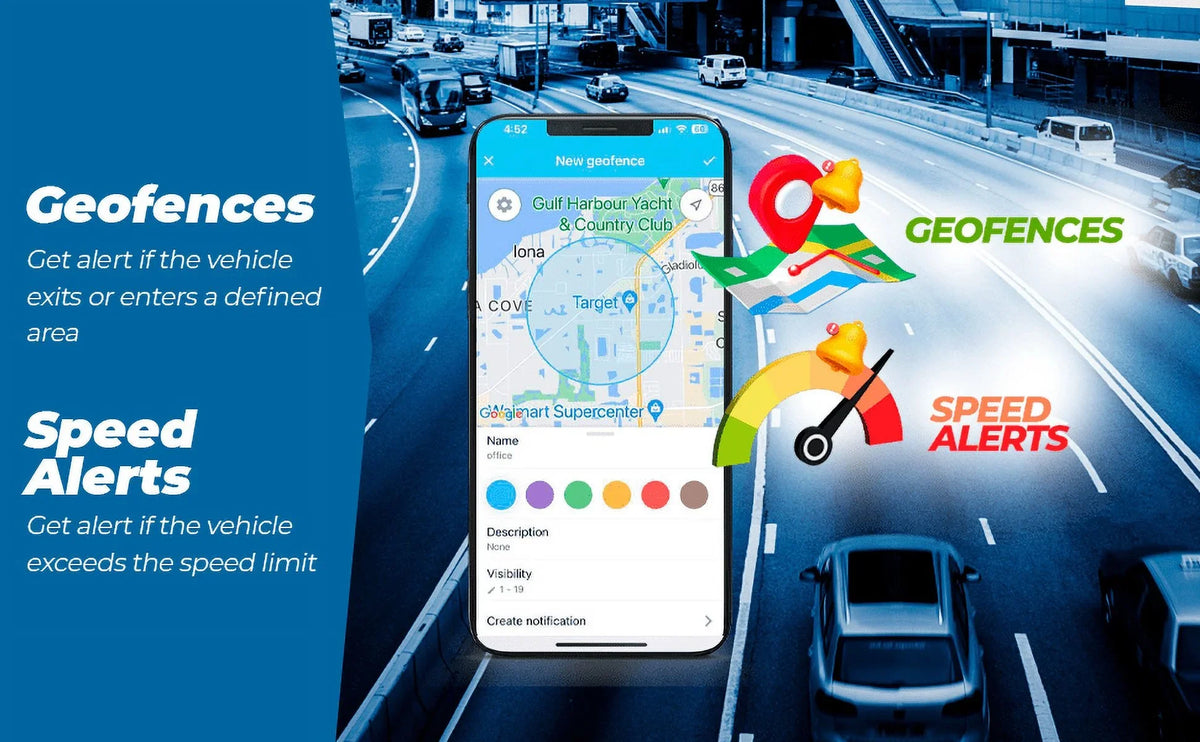 Vehicles, Tracker Alert Magnetic Long Device, and Waterproof Life. GPS Real-Time LTE 2 with Battery Hidden Ready-to-Use Tracking Car Month Devices GPS Tracker Portable Tracker, for Theft