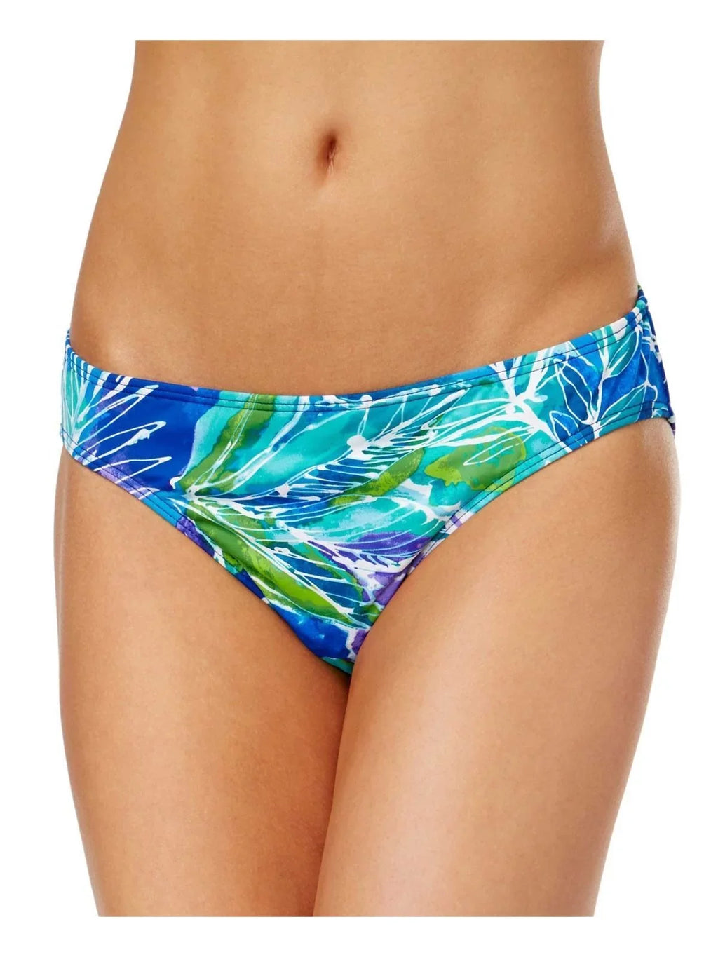 14 Ralph Swim Bikini BLUE Lauren Tropical US Hipster Bottom,