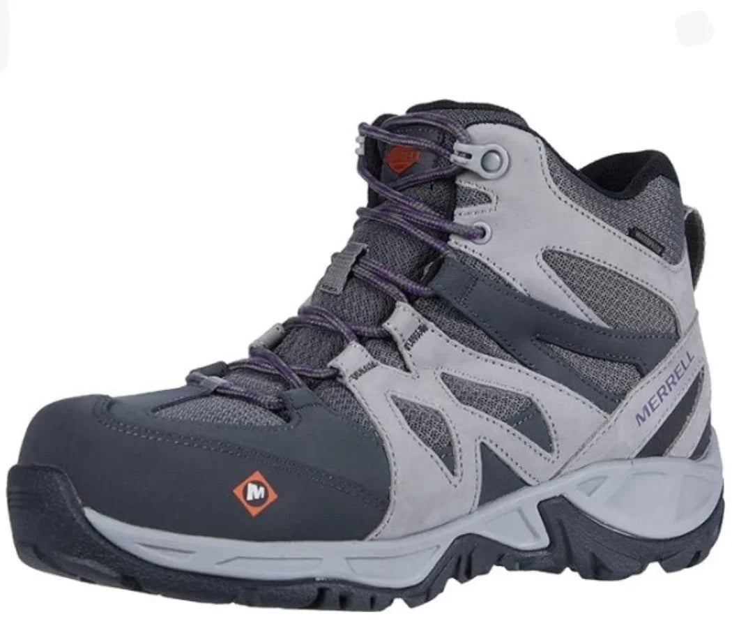 Waterproof 9Medium Work J099328 Mid US (D, Boots (M) Merrell Siren Womens 9D M)