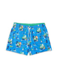 Lacoste Trunks Drawstring Mens Printed Swim