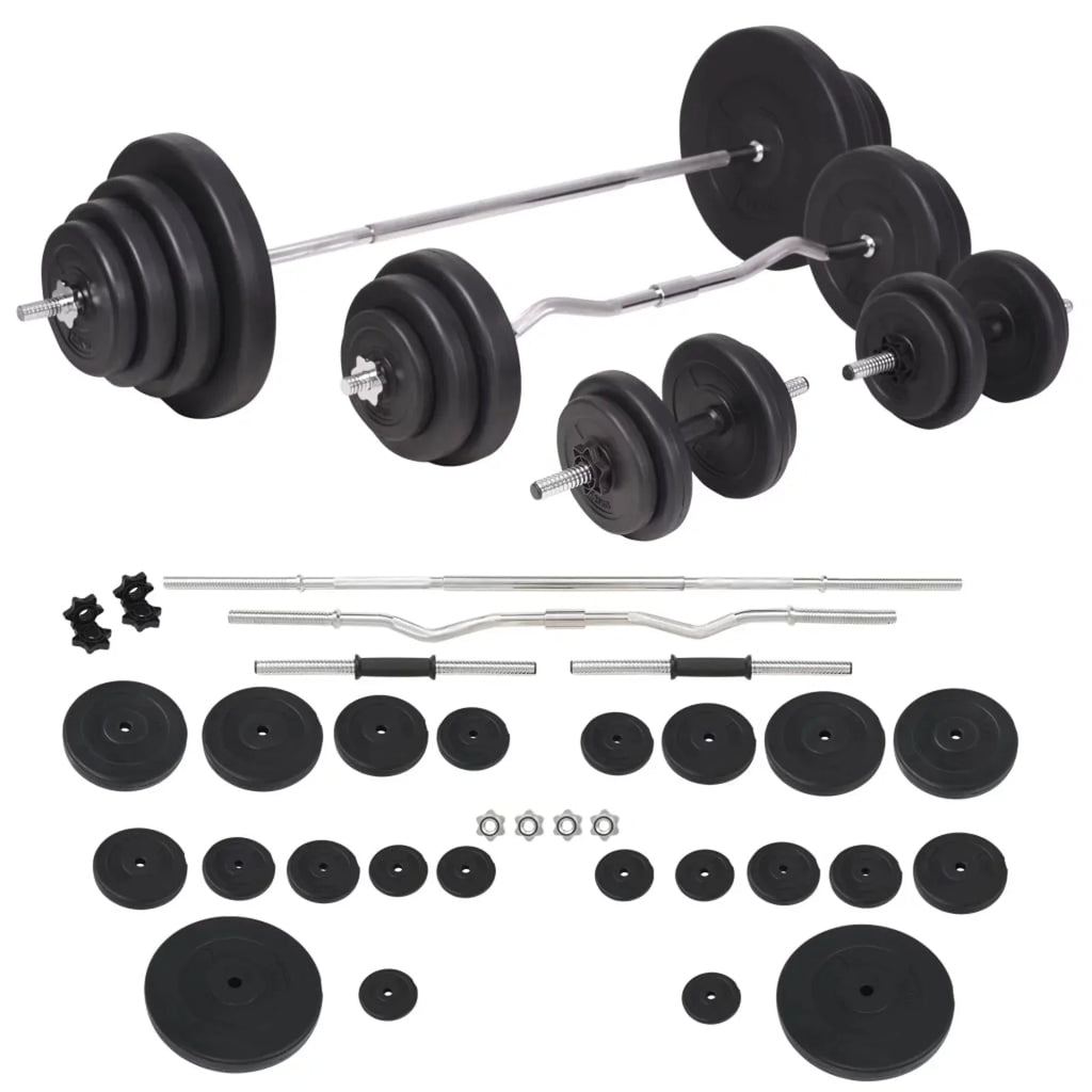 lb Bench Rack, Dumbbell and Set Weight Aibecy 264.6 Weight with Barbell