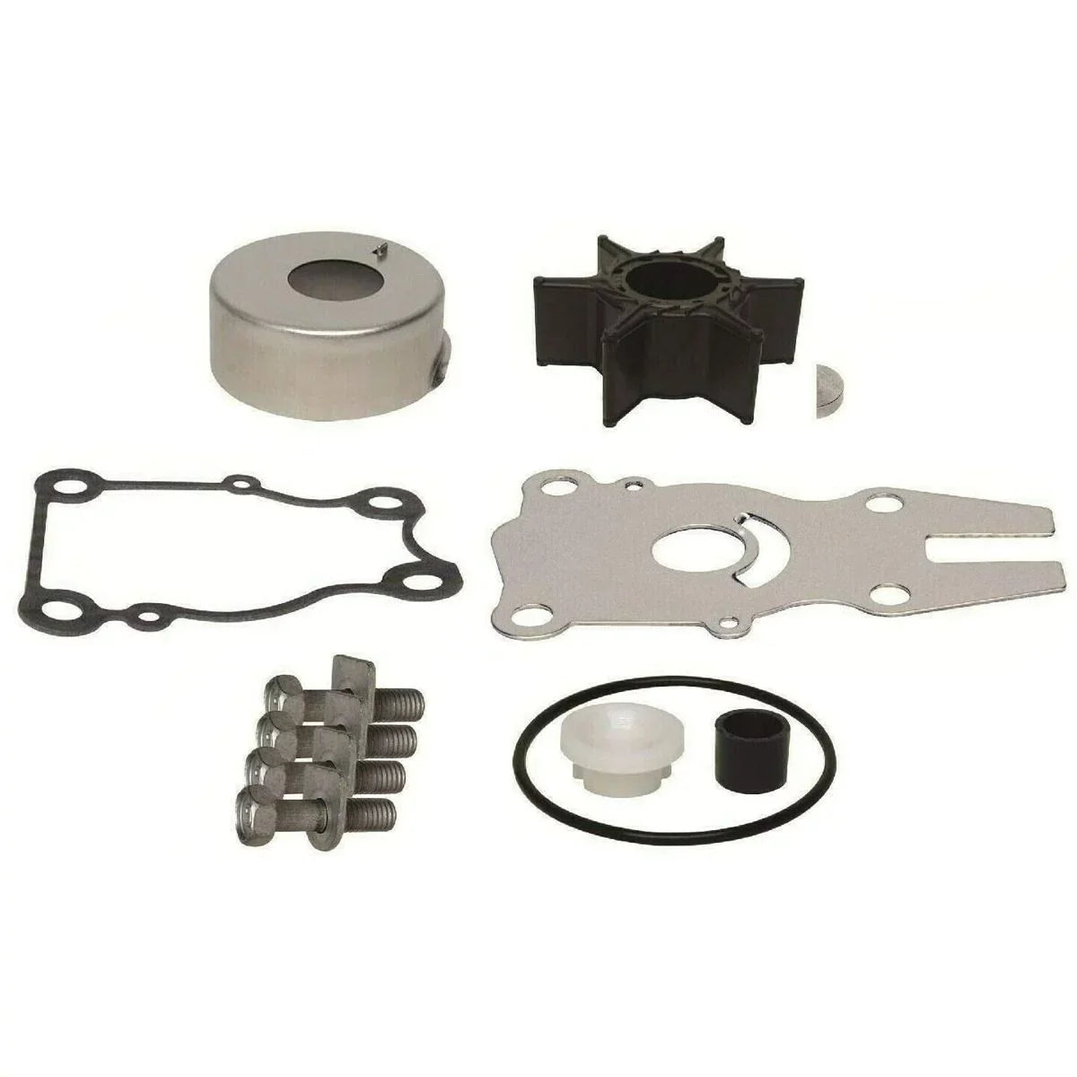 2-Stroke Yamaha 50, 4-Stroke & Hp, Water Repair Impeller 40, 60 63D-W0078-01-00, Pump 18-3434 50 Replaces Hp 40, Kit for