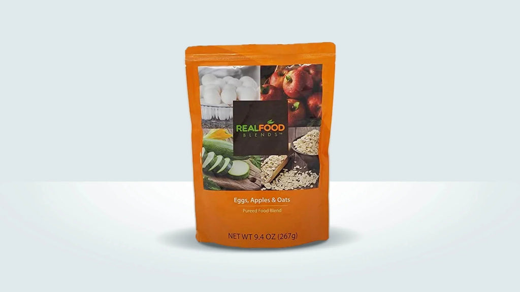 Blends Apples 12) - - 9.4 & - for Oats Oz of Fed Food Pouch (Pack Tube Eggs, Meals Real People