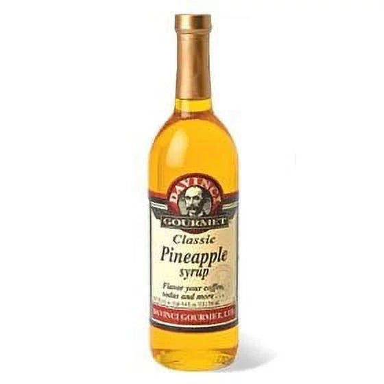 Vinci (Glass) Da 750 Pineapple, Sugar Free mL Syrup,