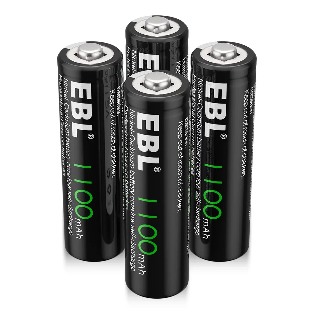 Long-Lasting Rechargeable Double 1.2 EBL Batteries Batteries (20 a AA Pack), Volts
