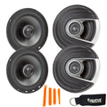 Bundle Coaxial MM652 Certification and Marine 2 Includes Powersports with Polk Pair Speakers 6.5"