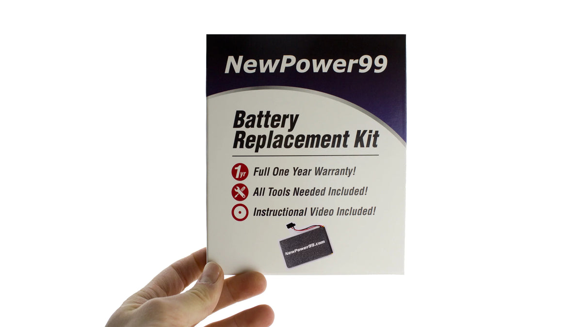 One Tools, Battery Alexa Fire Kit Battery Life with Year Full Extended Replacement Instructions, Amazon and Video 8 HD Warranty with