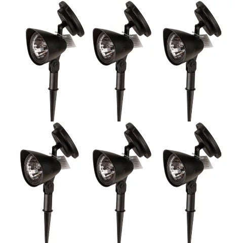 Walkway, Patio Solar Yard, 12.5" Spotlight, Westerly Driveway, LED by Outdoor Porch, B09VLF93KF ASIN: Pack 6 Lights/Lighting Outdoor for