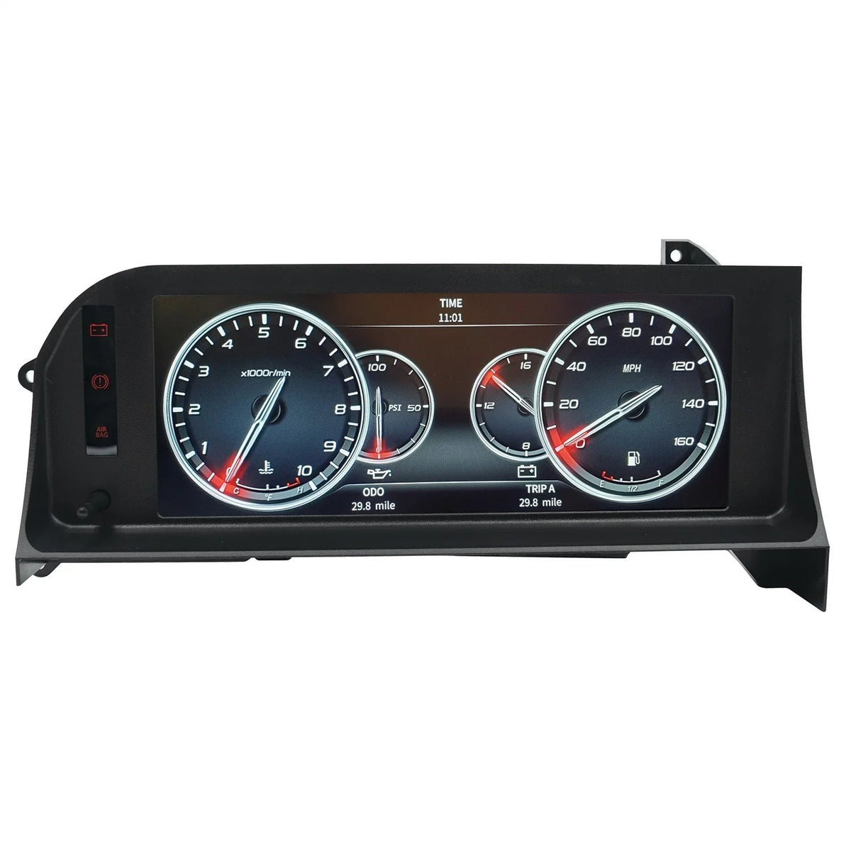 87-93 Direct METER Dash Digital Fit Mustang Black 7007 Ford Fox AUTO LCD Meter Invision