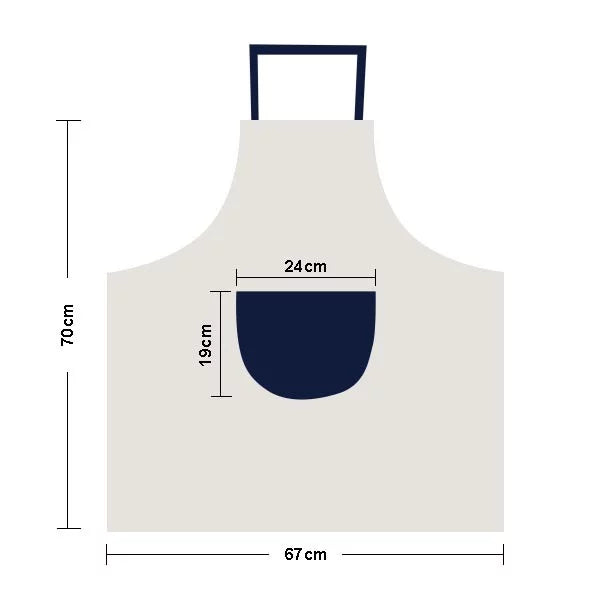 Pocket Bib Luxury Ship Giant Cruise Cotton Adjustable BBQ Pinafore Poster Apron Linen Kitchen