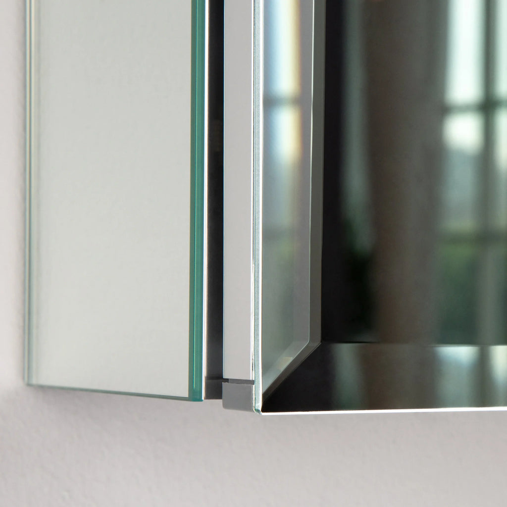 Reflections Elegant Double Cabinet Door Medicine Mirror