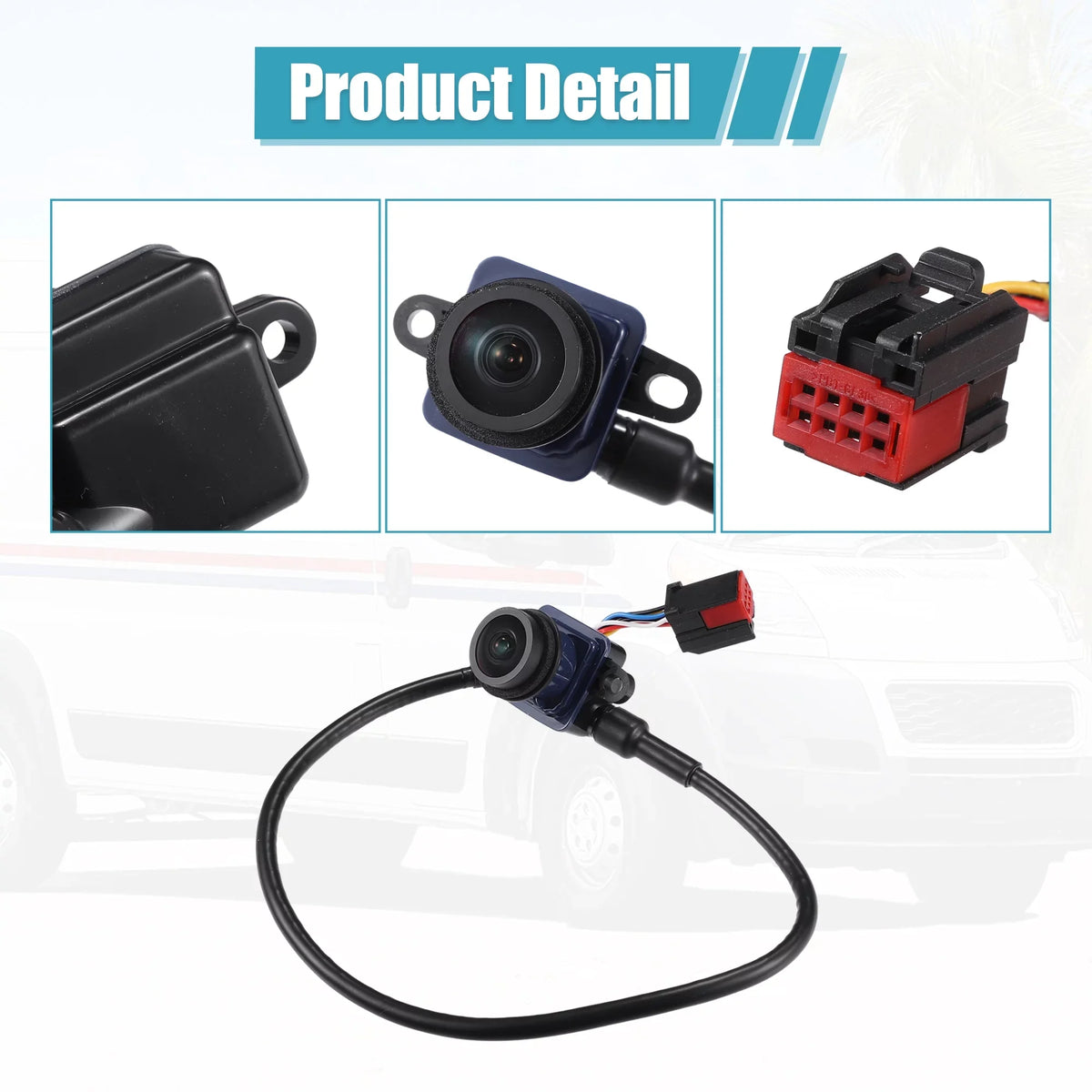 View Bargains Unique No.68288201AA Parking ProMaster Backup 2014-2018 1500 Ram for Black Rear Camera
