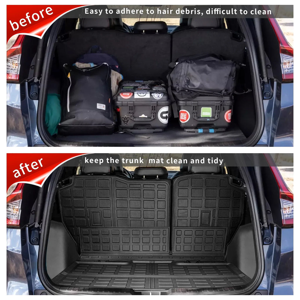 mats Seat Cr-v Accessories CRV Honda 2024 Fuel 2023 Honda Trunk 2024 Mat Liner Car Cargo Cover 2024 Fit Back Protector