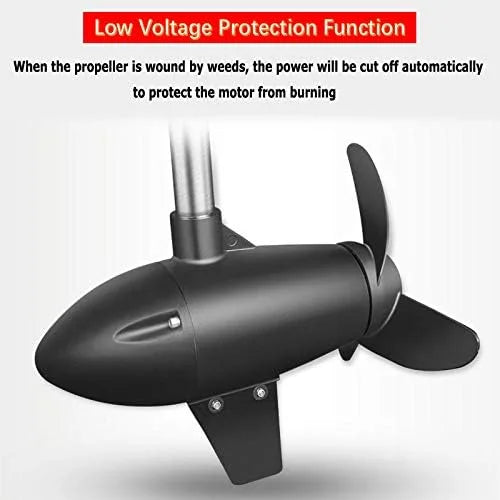 Outboard Motor Electric Outboard 24V Thrust Trolling Motor 240lbs Saltwater PreAsion Electric Engine