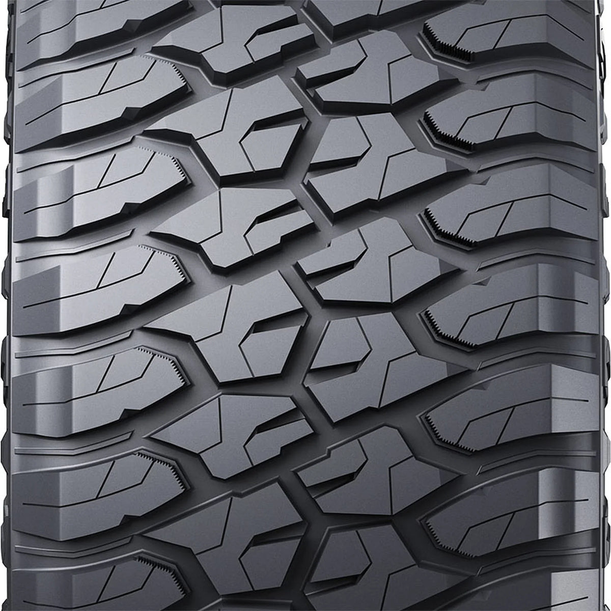 Hawk LT37X12.50R20 Rugged Tire Rebel 126Q Terrain R/T Truck Light E Forceland