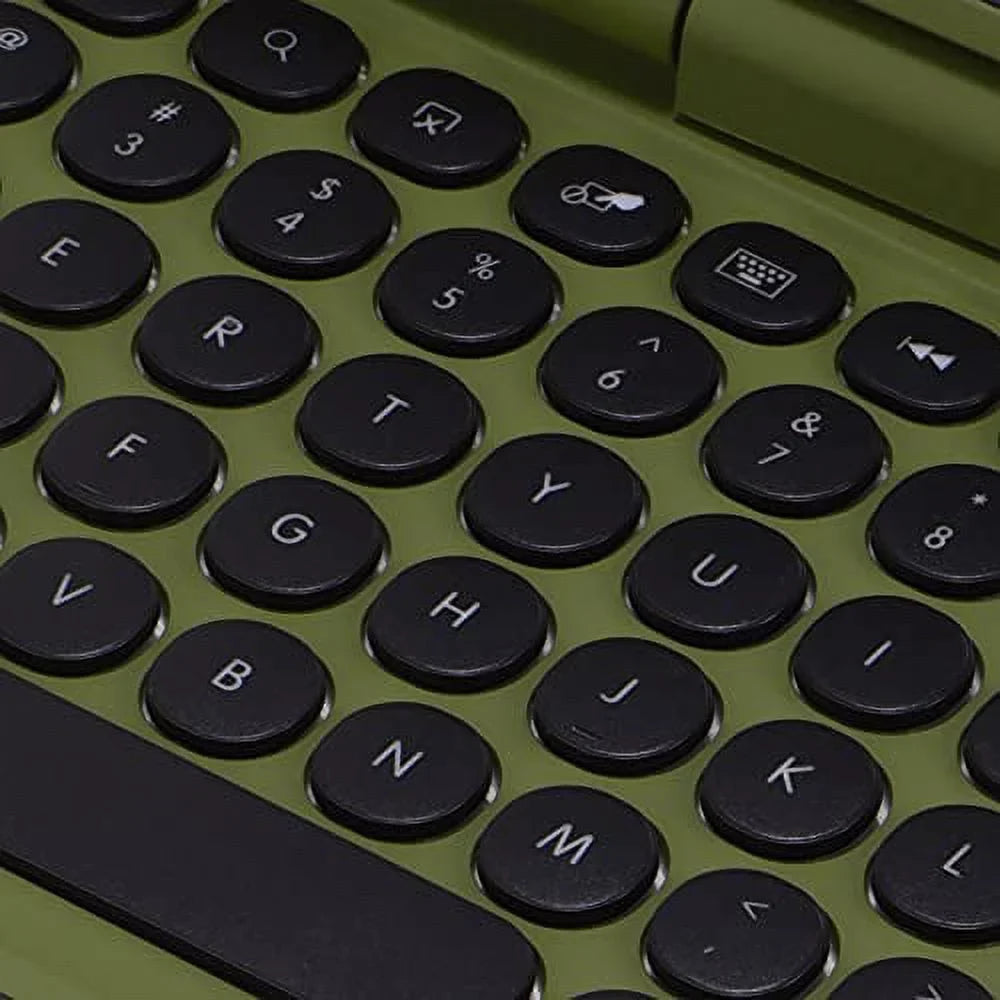 Rotatable for - Keyboard Air - 10.2 9th 10.5 Pro 10.5 Clickable iPad - Camo - 2021 - 2019 7th, iPad Touchpad iPad - 2019, Case Air Generation 9th 2017 8th 2020 Green iPad Backlit Wireless 360 3