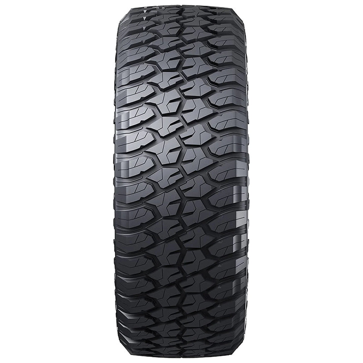 Hawk LT37X12.50R20 Rugged Tire Rebel 126Q Terrain R/T Truck Light E Forceland