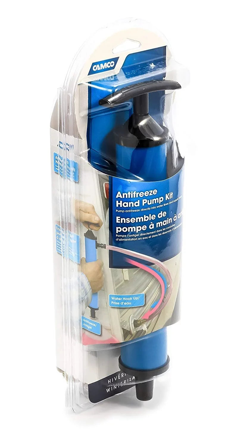 and Directly Kit- the RV Camco Simple Easier Waterlines Pumps 36003 Pump Supply Antifreeze Antifreeze and Winterizing Hand Tanks, Makes Into