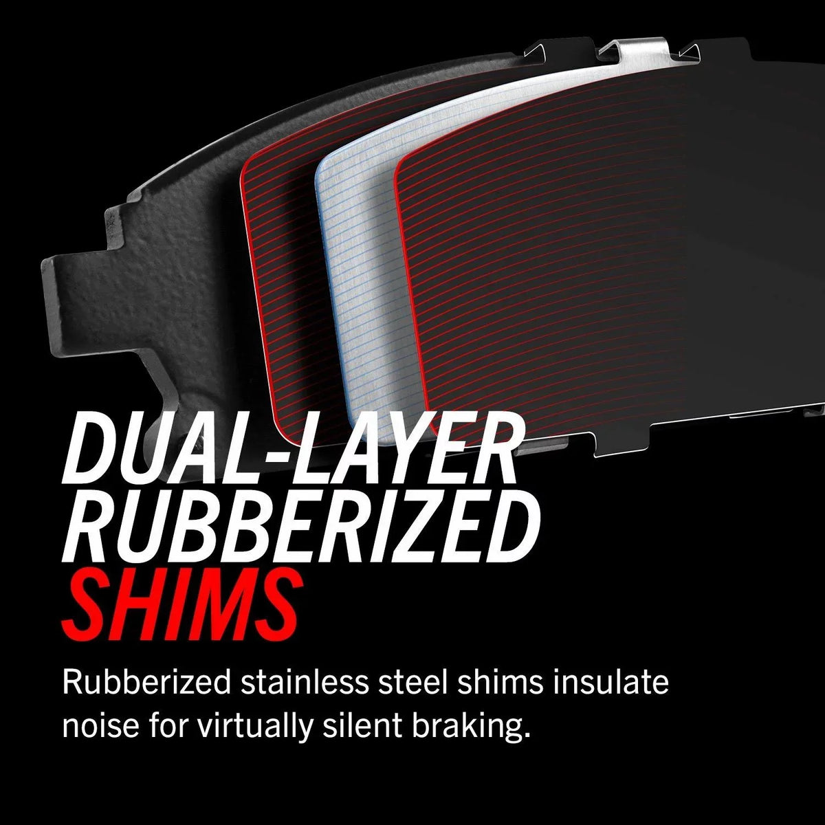 2019 Ceramic Evolution Z23-2019 Pads Fits Power Brake Encore Buick Carbon-Fiber Stop Z23 Front